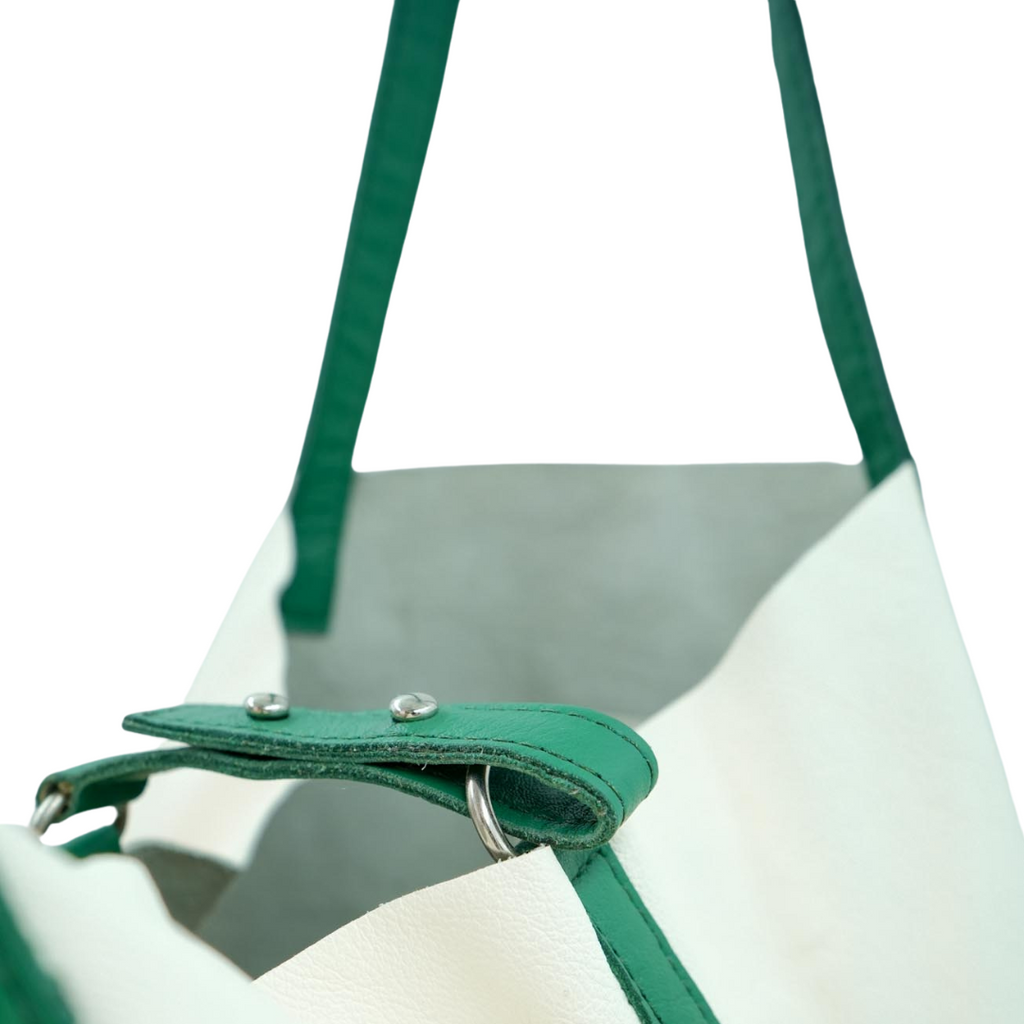 ULEILA BLANCA CON DETALLES VERDES